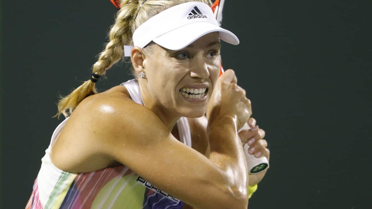 German tennis player Angelique Kerber