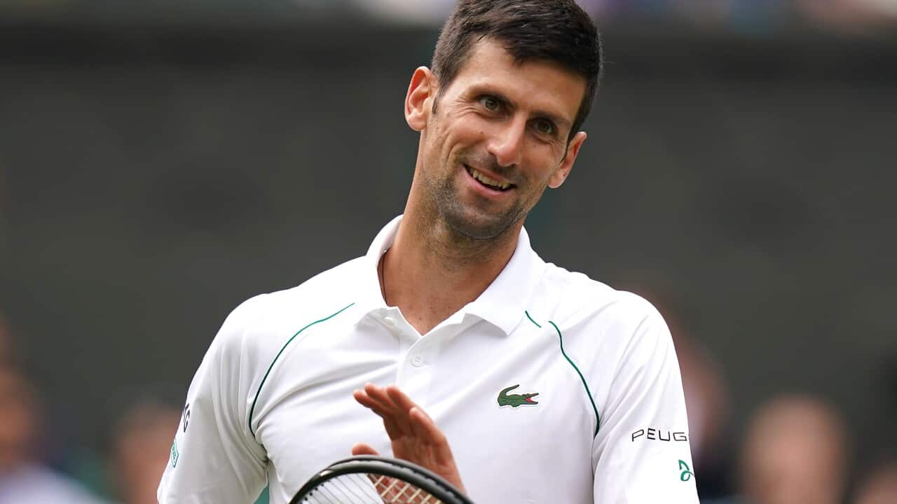 File photo dated 07-07-2021 of Novak Djokovic, who extended his record at the Australian Open to nine title victories, winning 7-5 6-2 6-2 in the final against Russian Daniil Medvedev in Melbourne. Issue date: Thursday December 16, 2021.. See PA story SPO