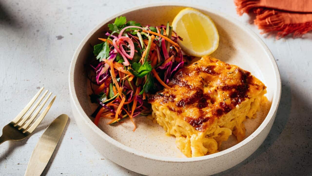 Baked mac and cheese