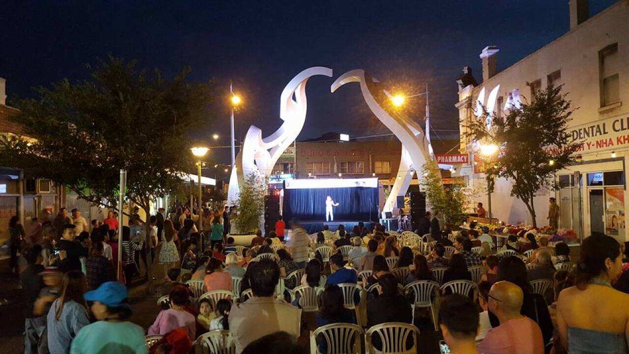 Hội chợ Tết thường niên của Hội doanh nhân Á Châu Footscray thu hút nhiều du khách tham dự