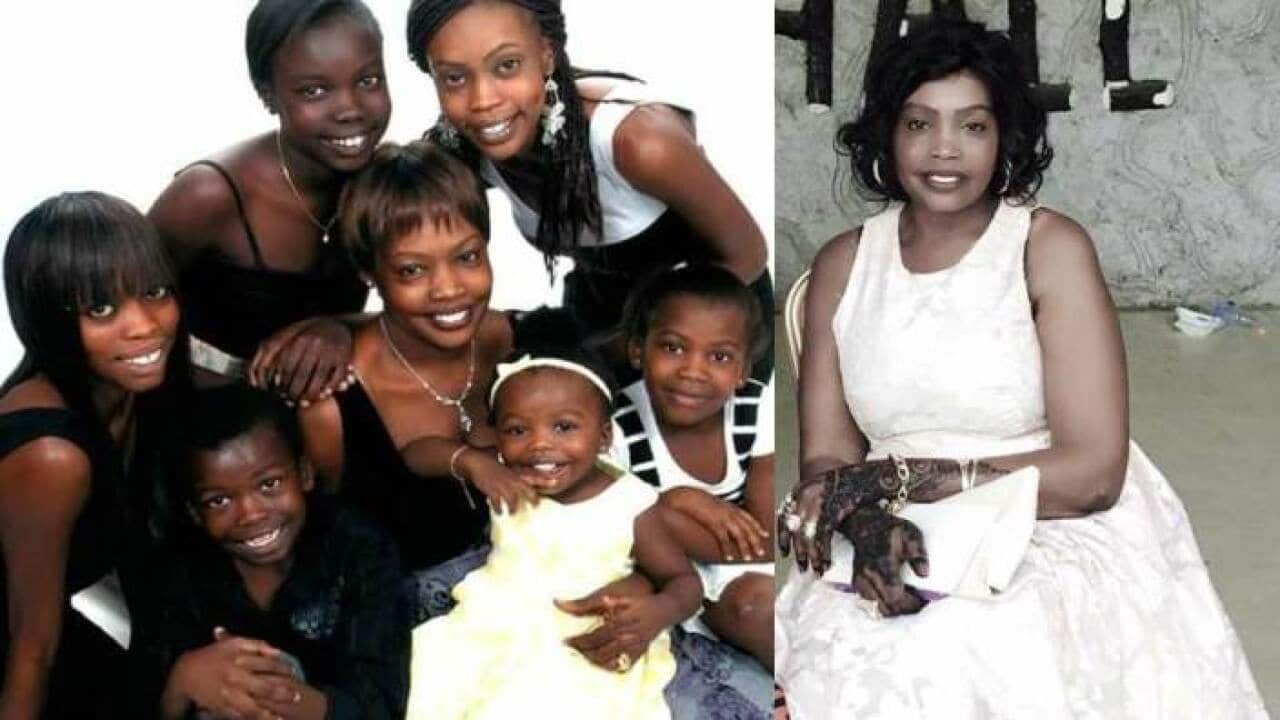 Lavinia Atab Anei Yor and her children