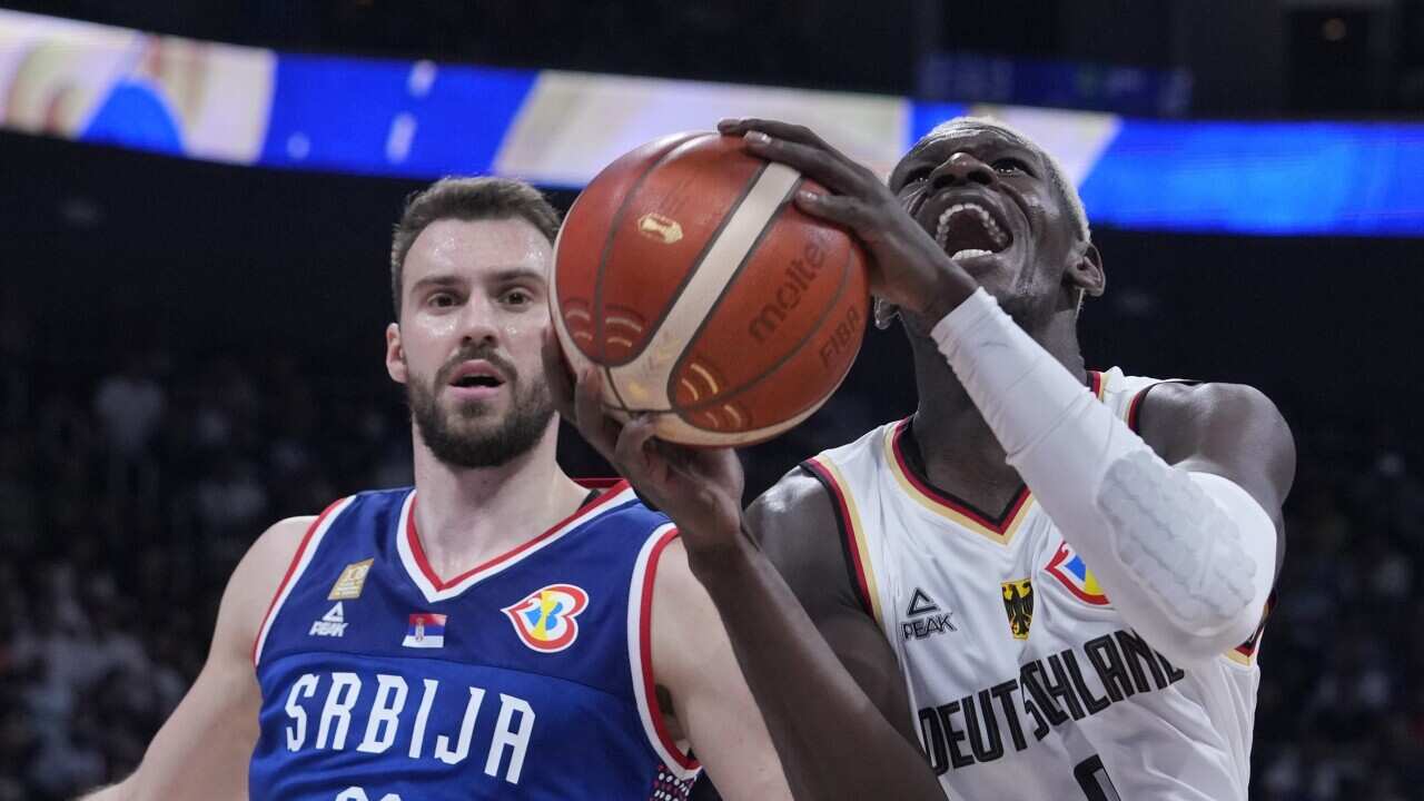 World Cup Germany Serbia Basketball