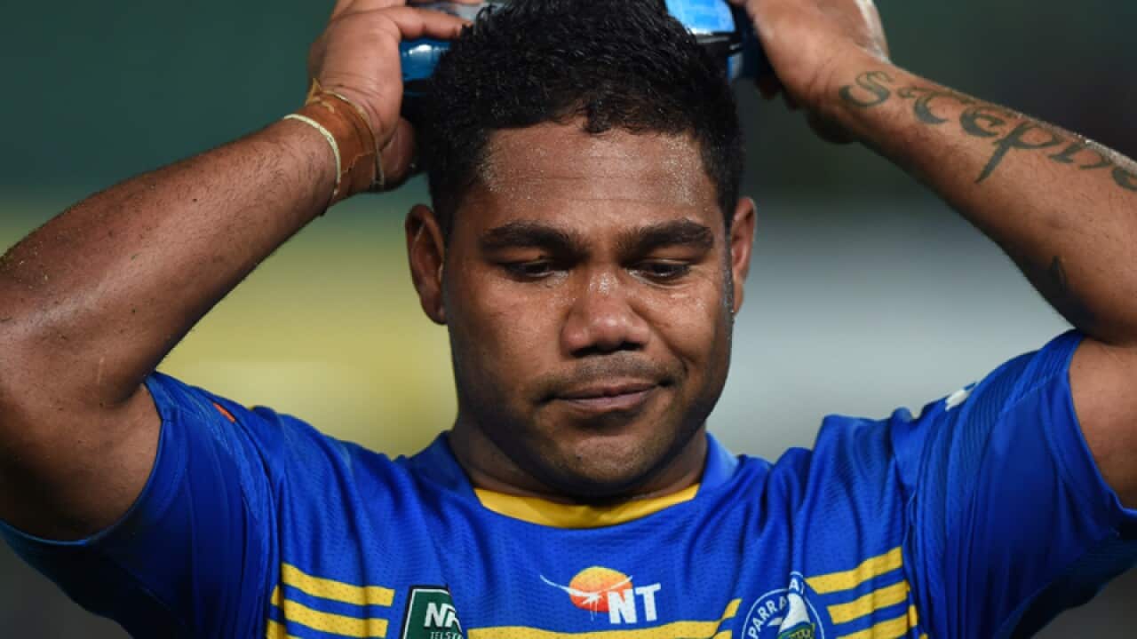 Chris Sandow of the Eels