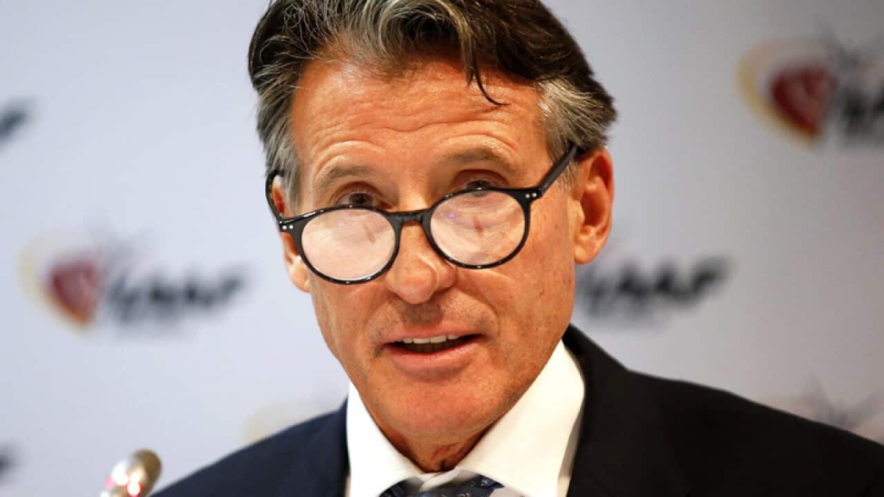 IAAF chairman Sebastian Coe