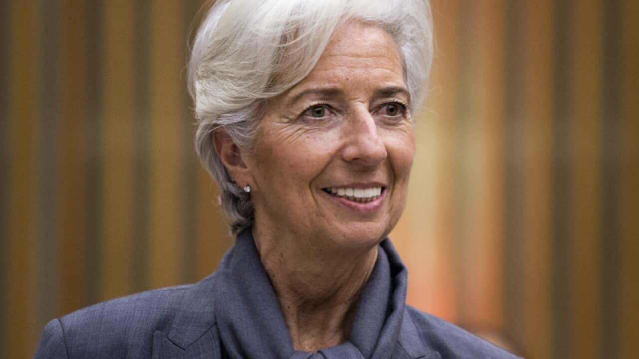 International Monetary Fund managing director Christine Lagarde
