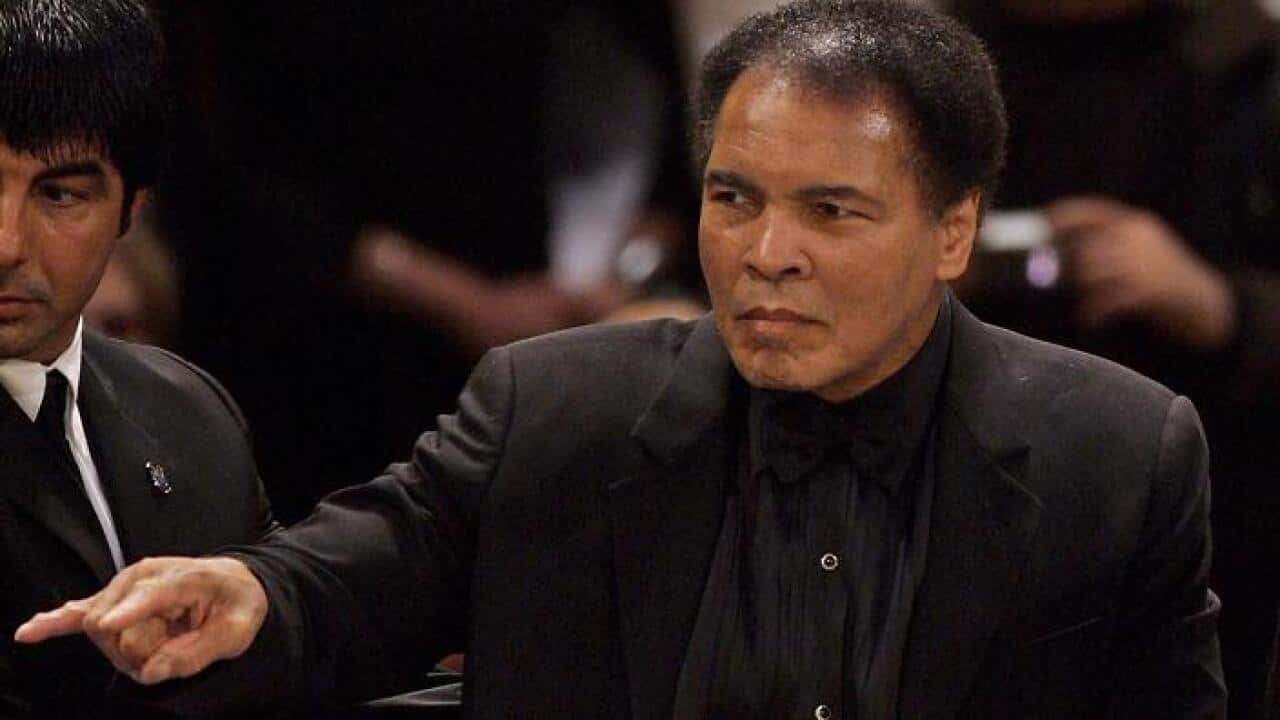 File image of boxing legend Muhammad Ali 