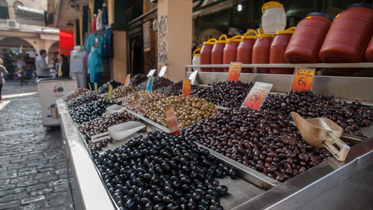 Olives at Market