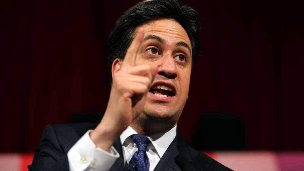 Labour Party leader Ed Miliband (AAP)