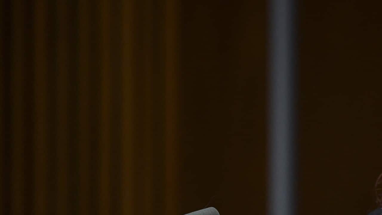 Labor Senator Kimberly Kitching speaks before a Senate inquiry into changes at Australia Post at Parliament House in Canberra, Tuesday, April 27, 2021. (AAP Image/Lukas Coch) NO ARCHIVING