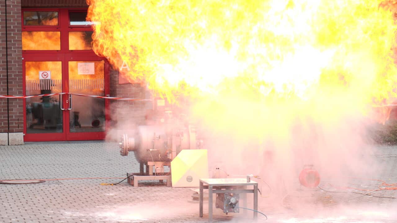Dust explosion