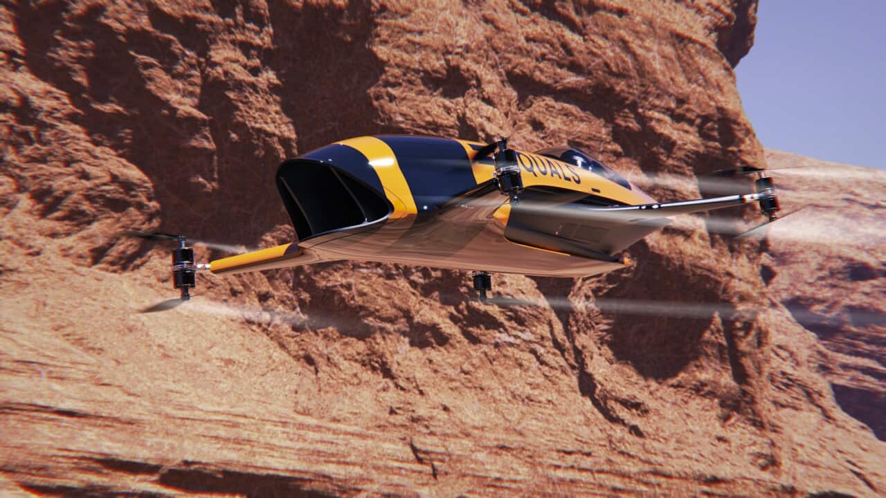 Fliegende Autos Australien Coober Pedy