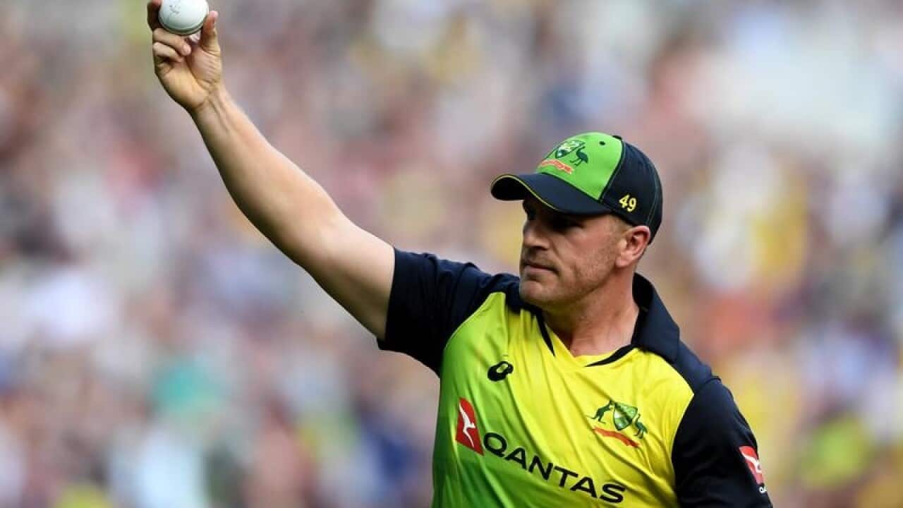 Australian batsman Aaron Finch