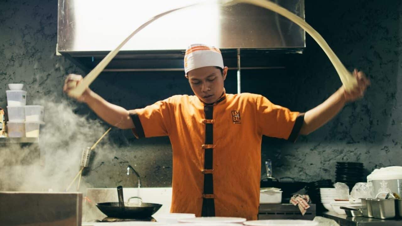 Asian cuisine chef