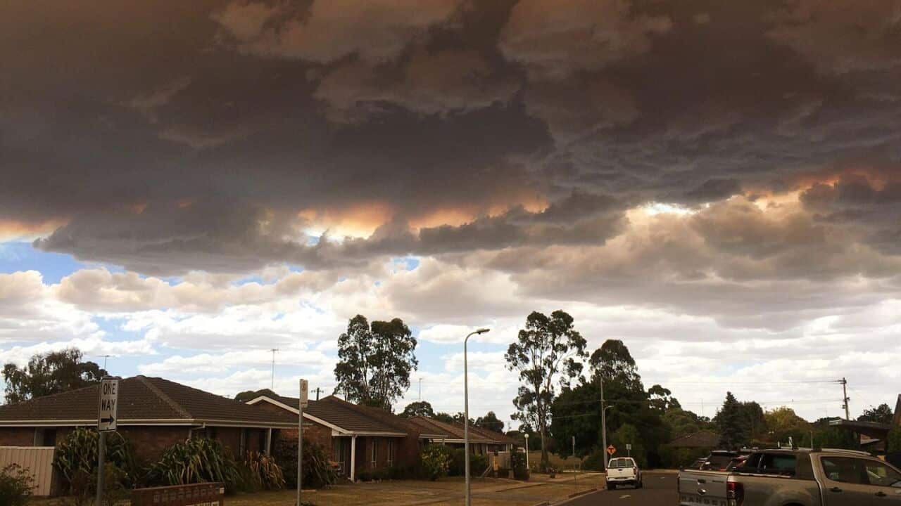 Bushfires NW of Ballarat