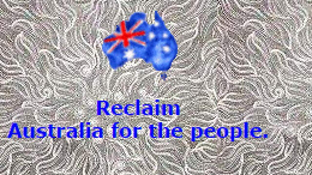 Screenshot of the Reclaim Australia website. 