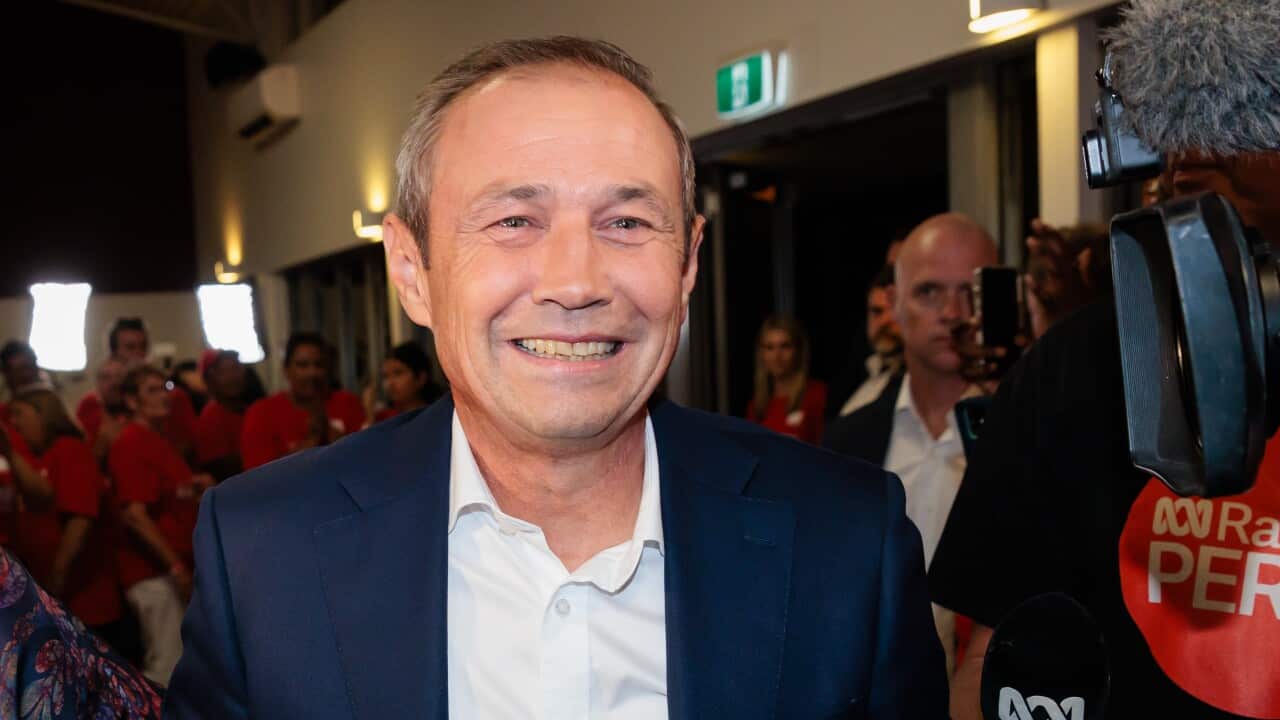 Newly voted-in WA Premier smiles
