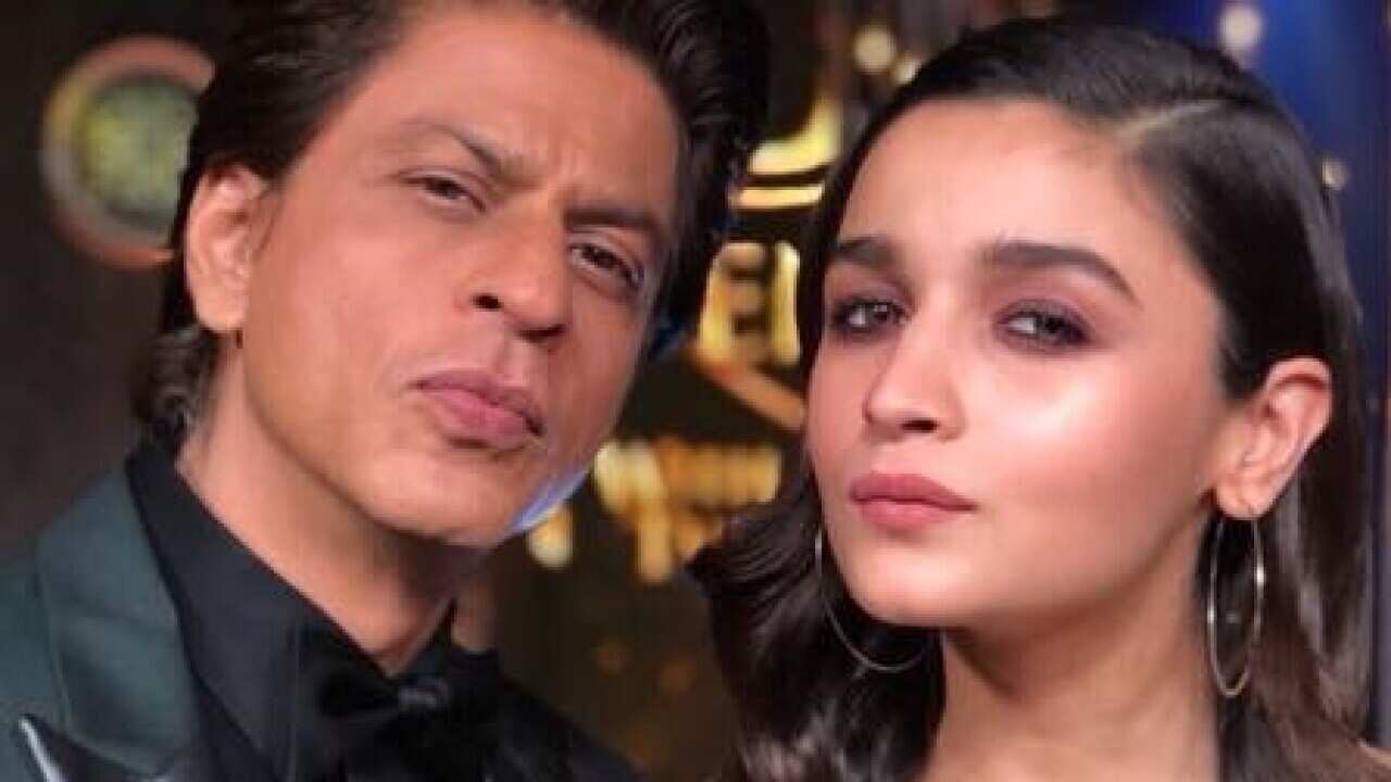Alia Bhatt and Shah Rukh Khan