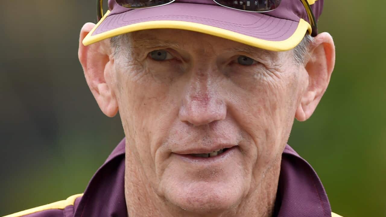 Bronco's head coach Wayne Bennett
