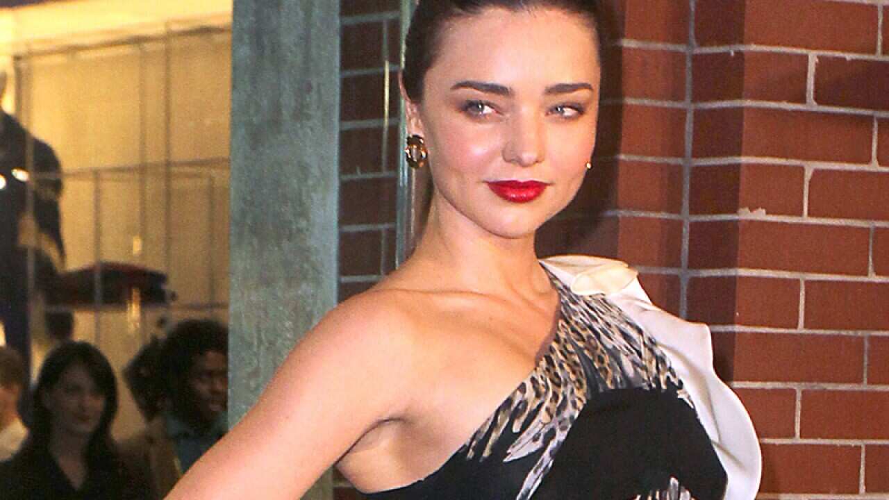 Australian model Miranda Kerr