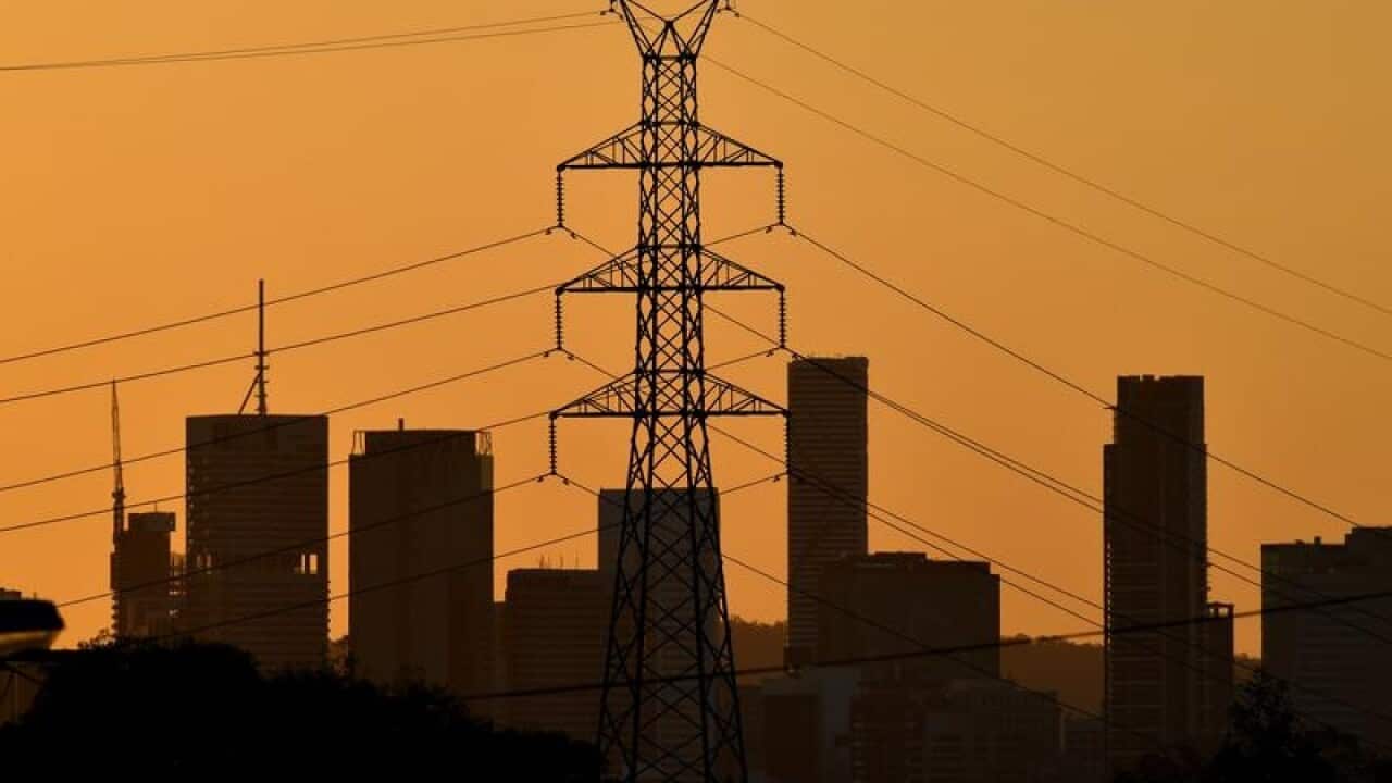 The Brisbane CBD skyline