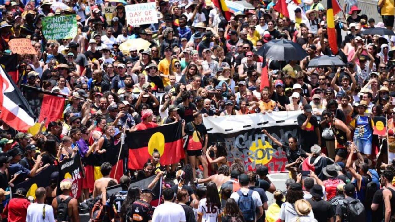 Protest in Australia