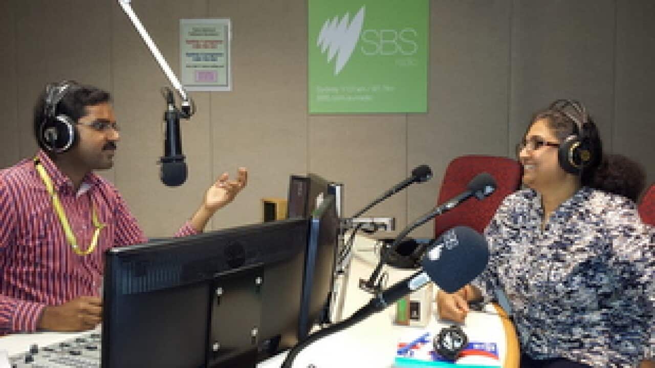 Prema Ananthakrishan in SBS Studio