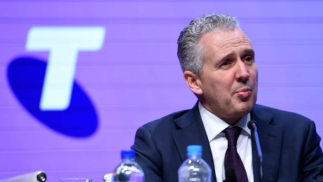 Telstra CEO Andrew Penn.