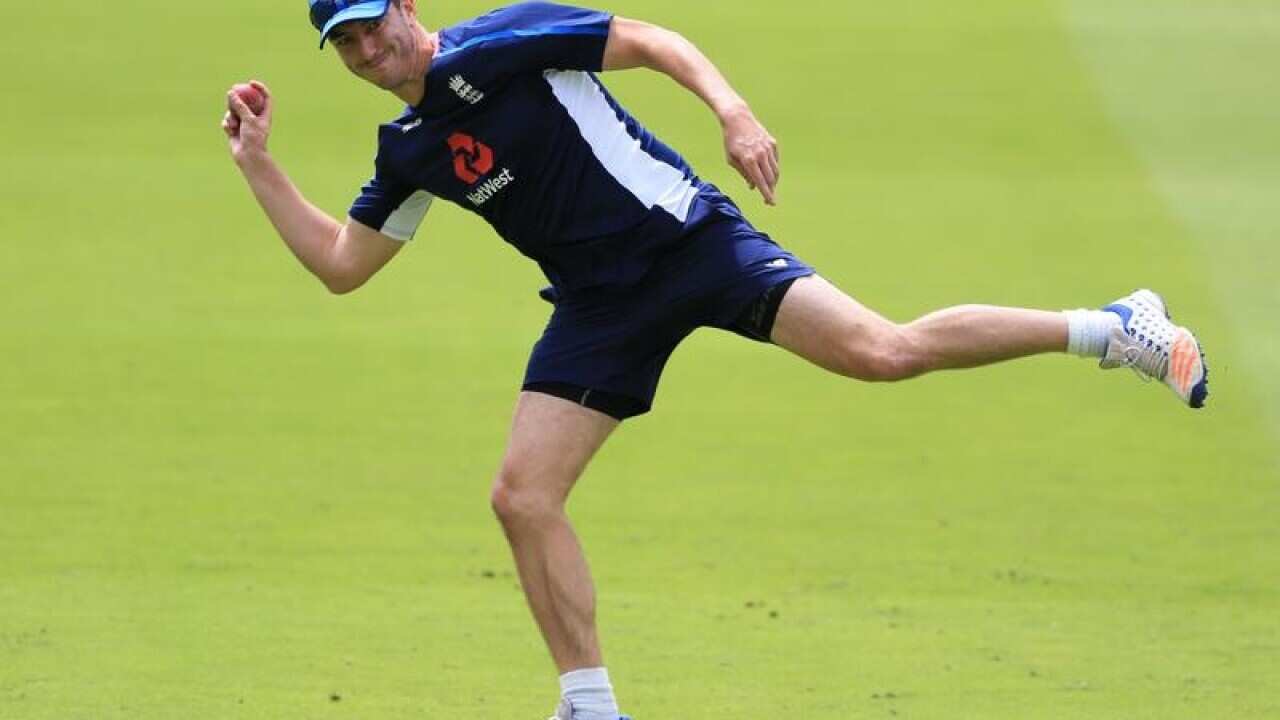 England debutant Toby Roland-Jones