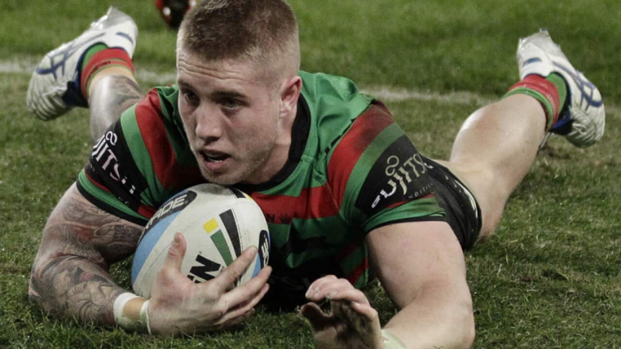 South Sydney winger Aaron Gray