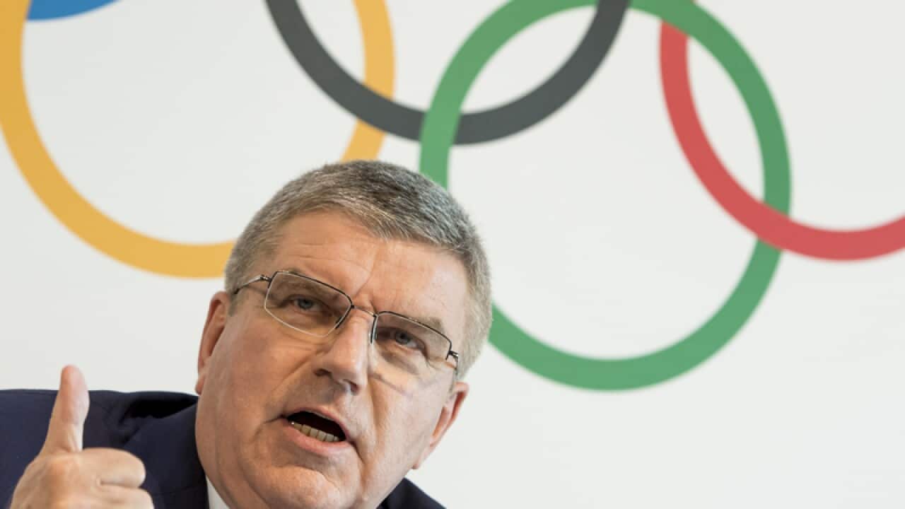 International Olympic Committee President Thomas Bach