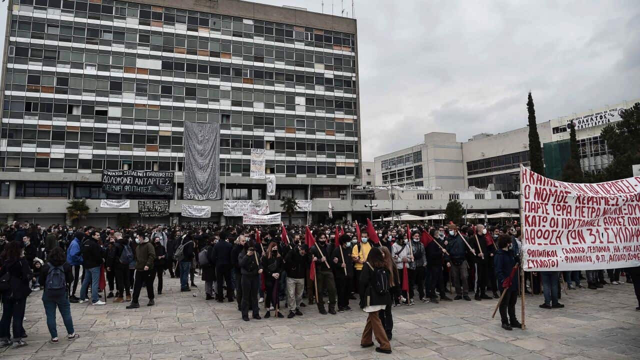 GREECE-UNIVERSITY-EDUCATION-POLICE
