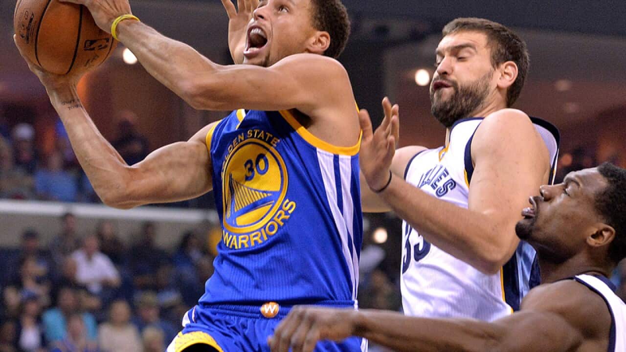 Golden State Warriors guard Stephen Curry