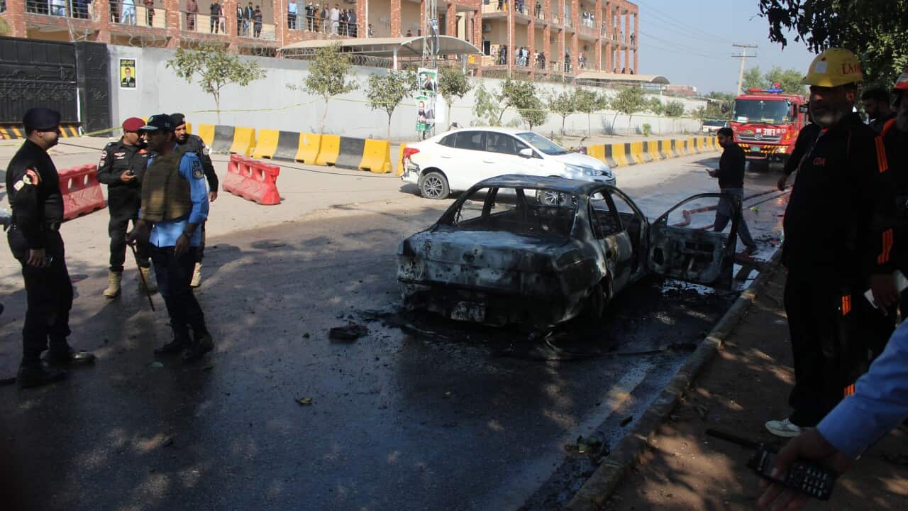 Suicide bomb blast killed at least 12 people and injured dozens in Islamabad