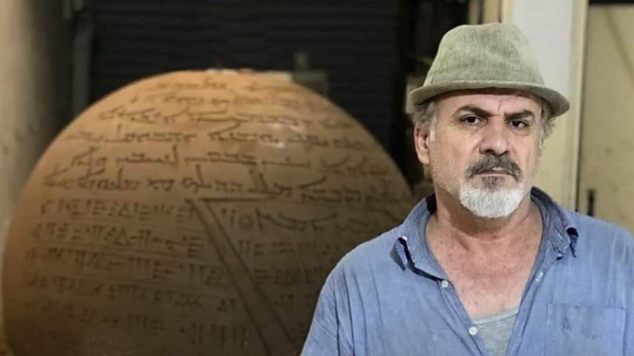 Thabet Mekhail is working to restore destroyed and damaged Assyrian artefacts in northern Iraq.