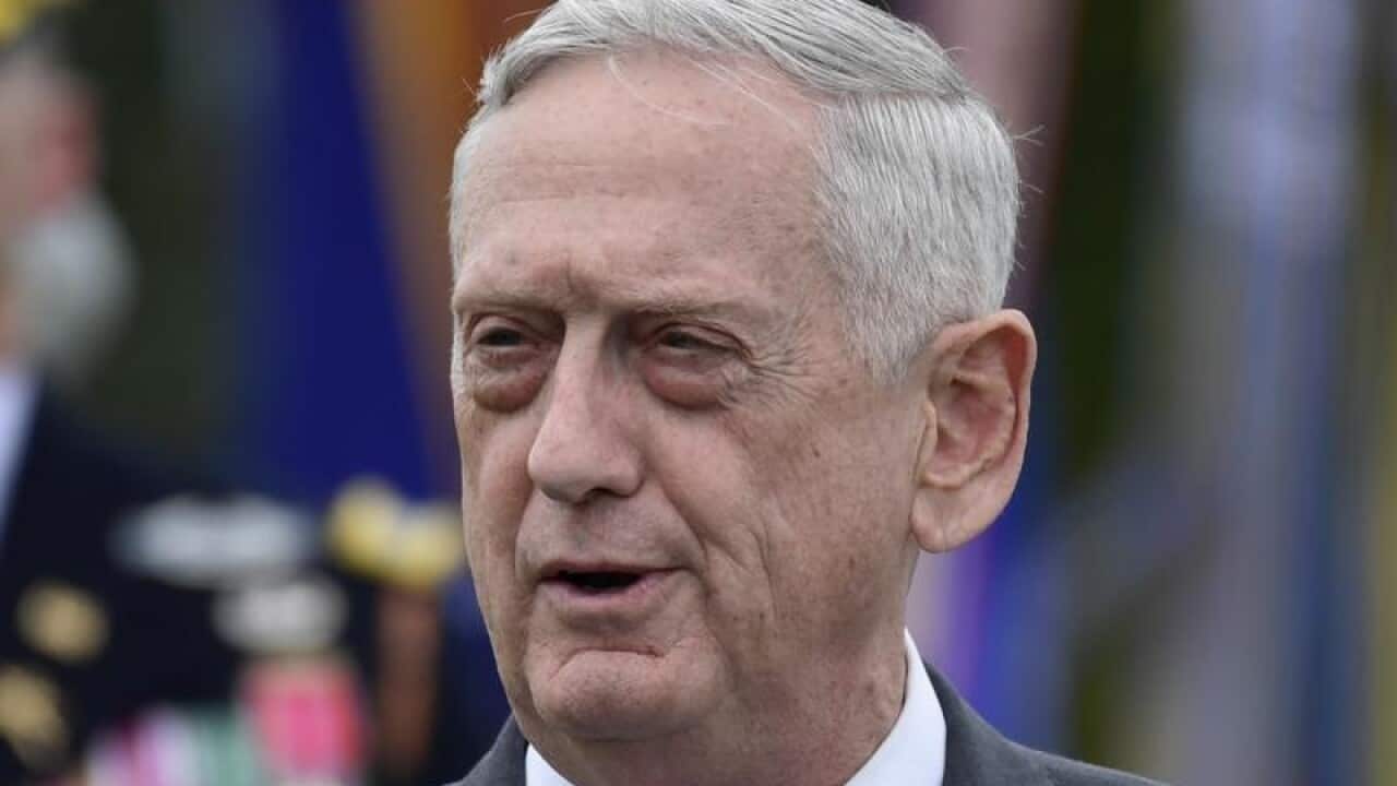 Defense Secretary Jim Mattis s