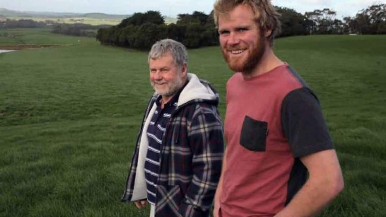 Ross and Andrew Powell died when they tried to rescue a tourist. Source: Facebook