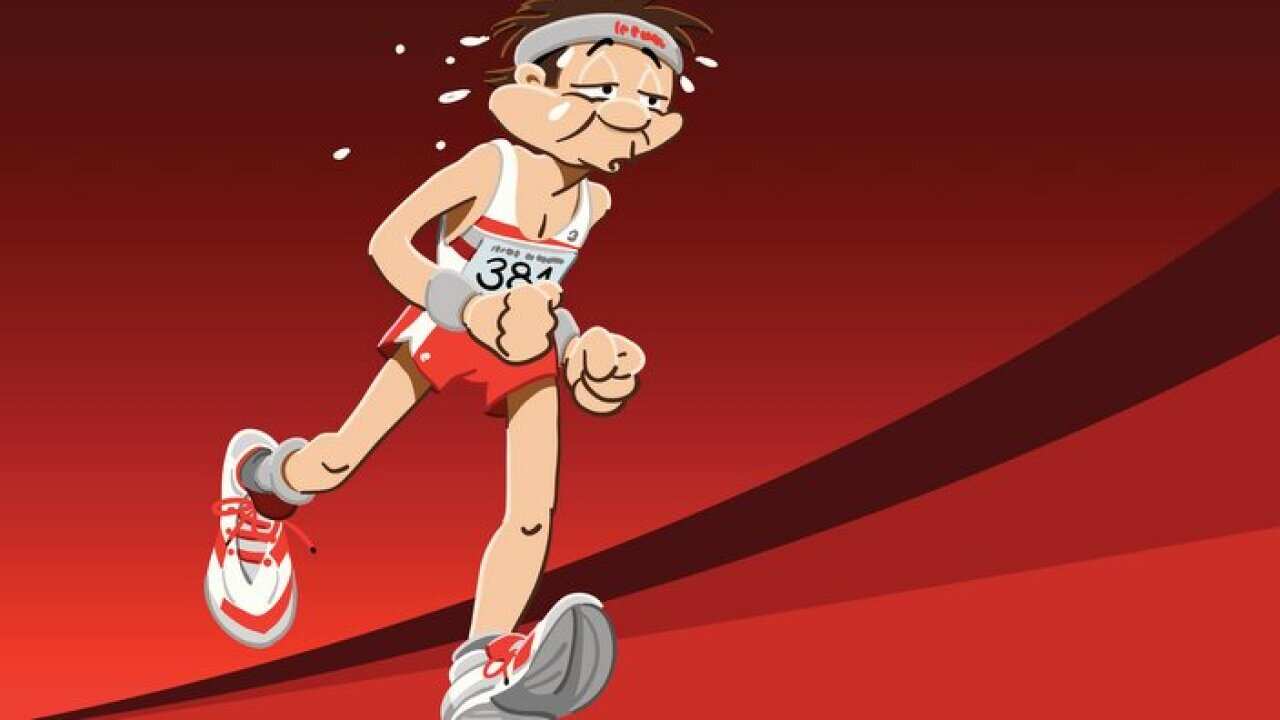 Brave Runner Cartoon