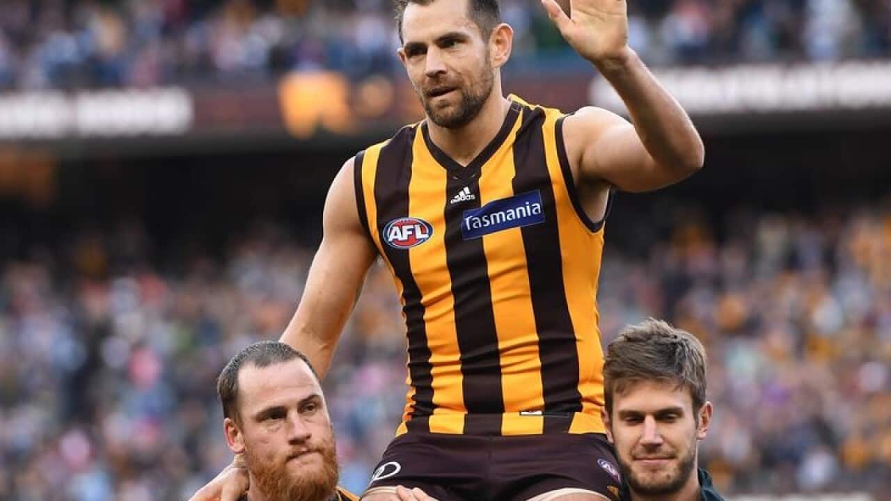 Hawthorn player Luke Hodge