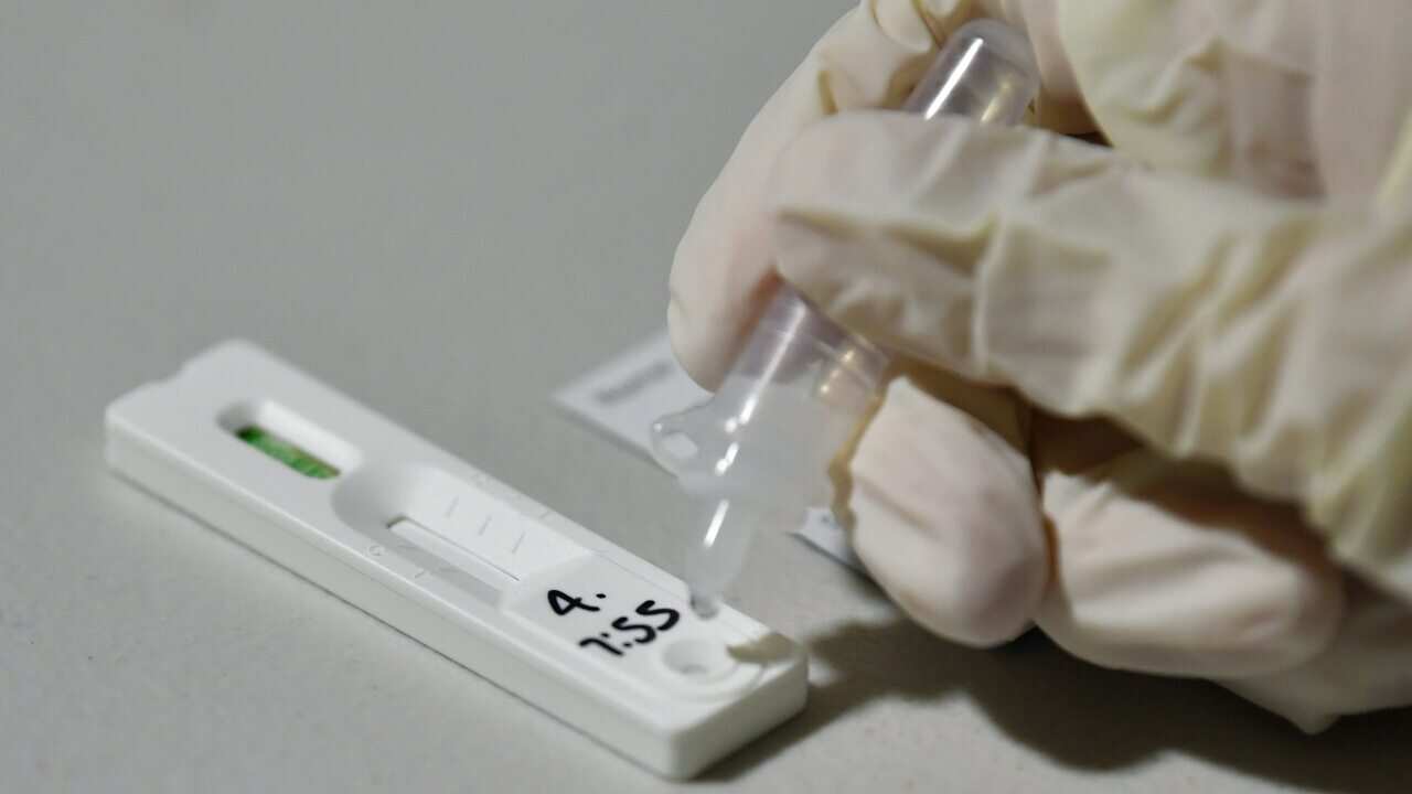 A PCR test