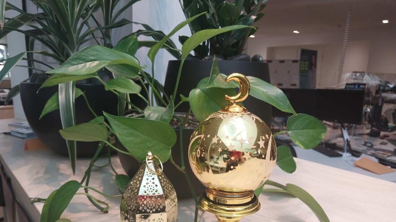 Ramadan decoration in Melbourne SBS office, photo Aisa H..jpg