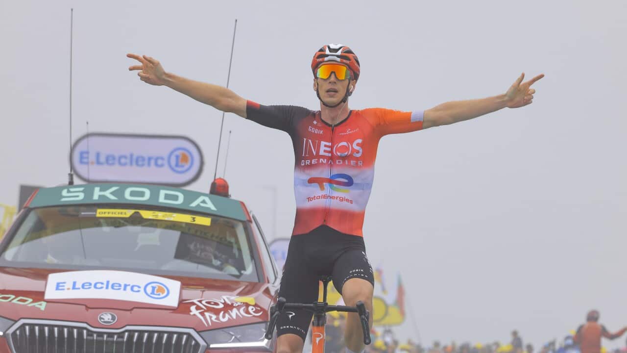 Tour de France: Arensman climbs to Misty Stage 14 victory while Pogacar leads ahead Tour de France: Arensman climbs to Misty Stage 14 victory while Pogacar leads ahead