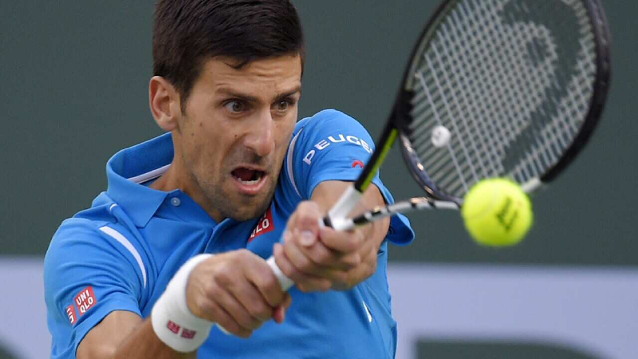 Novak Djokovic, of Serbia