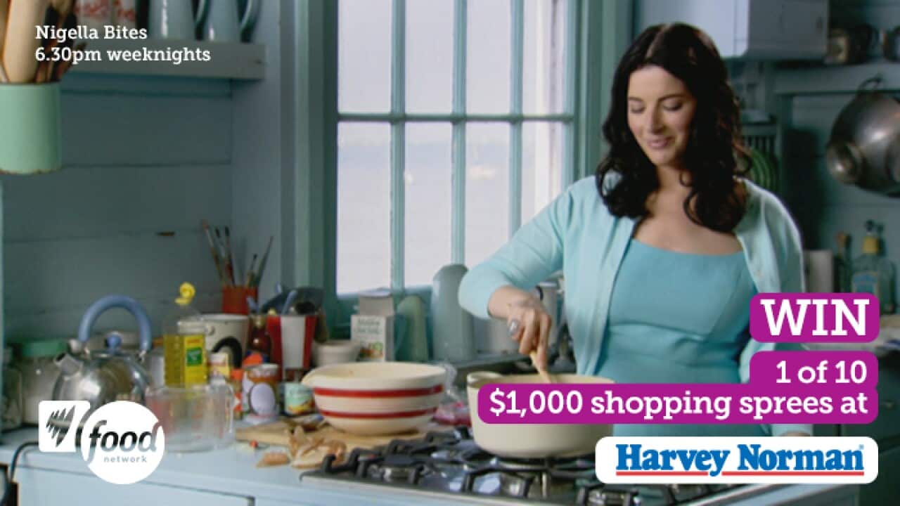 harvey norman competition, food network
