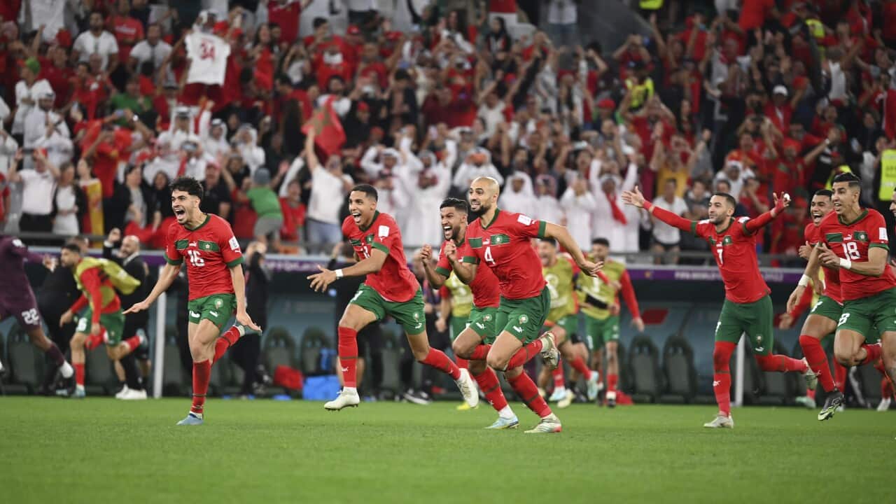 Football/ 2022 FIFA World Cup / Morocco vs Spain