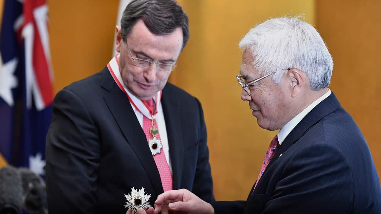 Australia’s former ambassador receives one of Japan’s highest honours