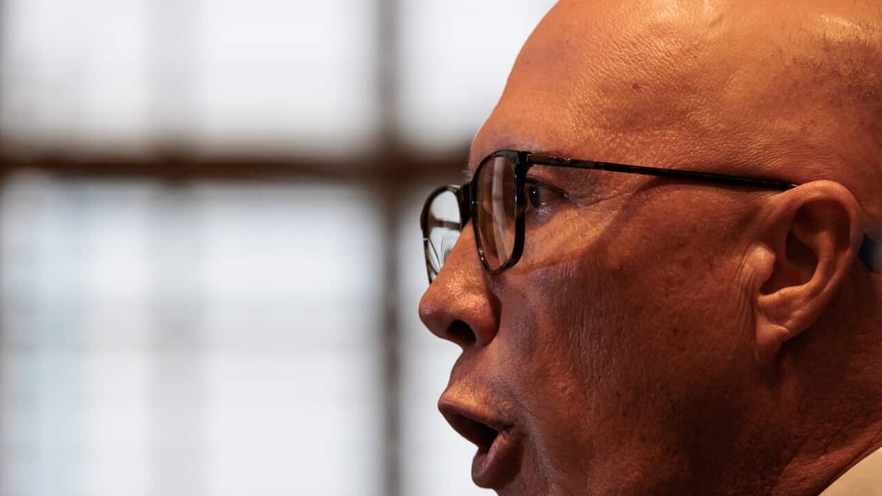 Peter Dutton deportation referendum idea later described as a 'last resort' (AAP).