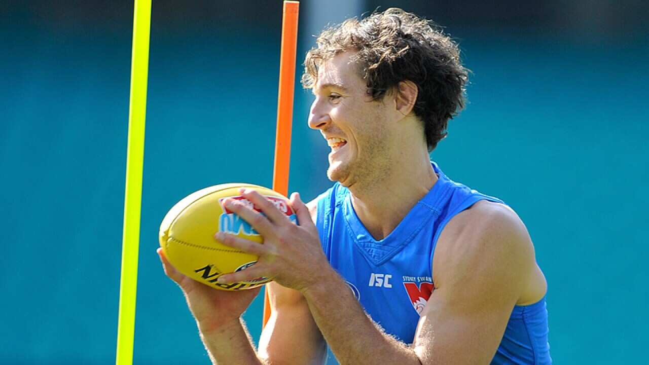 Sydney Swans AFL player Kurt Tippett