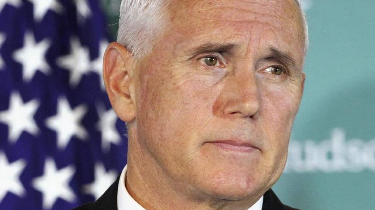 US Vice-President Mike Pence has issued a stern warning to China.