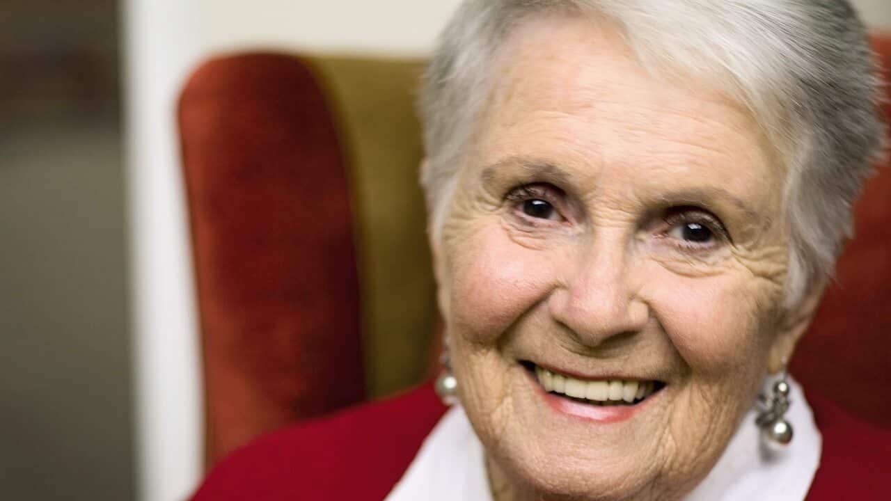 Australian cooking legend Margaret Fulton.