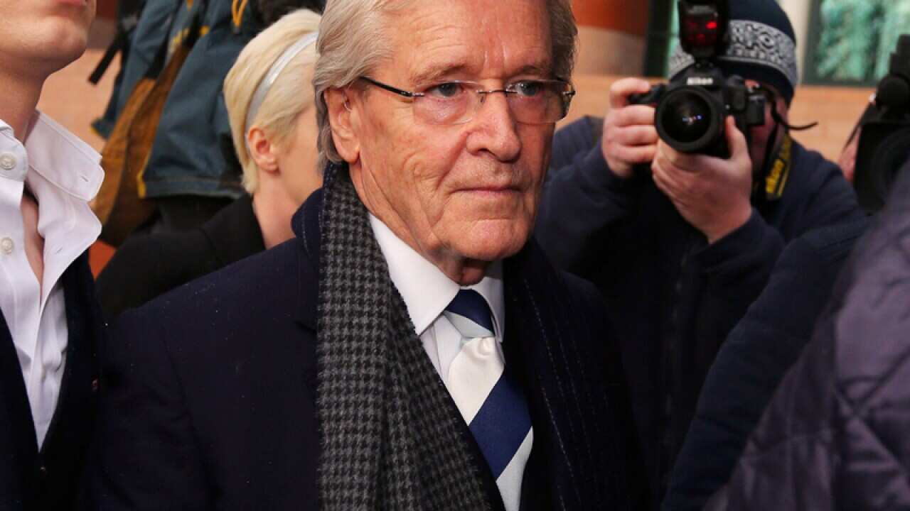 William Roache arrives at Preston Crown Court